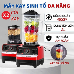 MÁY XAY SINH TỐ 2 CỐI SILVER CREST SC- 1589 (T6)