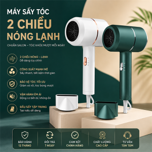 MÁY SẤY TÓC 2 CHIỀU NÓNG LẠNH CHUẨN SALON (T50)