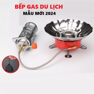BẾP GA MINI CHỐNG GIÓ GẤP GỌN CÓ DÂY NỐI (T50)