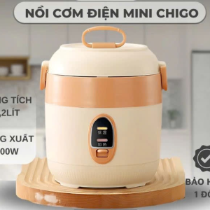 NỒI CƠM ĐIỆN CHIGO MINI 1,2L MẪU MỚI
