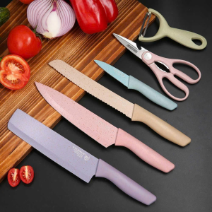 BỘ DAO LÚA MẠCH NHÀ BẾP 6 MÓN (T100)