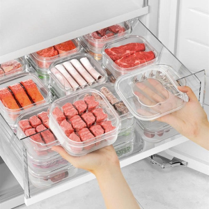 BỘ 10 HỘP ĐỰNG THỰC PHẨM TỦ LẠNH 350ML