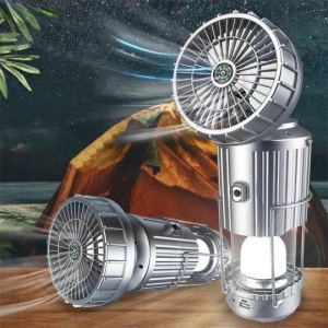 ĐÈN NĂNG LƯỢNG MẶT TRỜI KIÊM QUẠT 9299