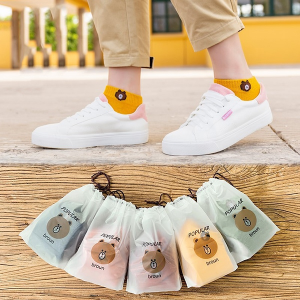 SET 10 ĐÔI TẤT VỚ HÌNH GẤU CỔ NGẮN (T100)