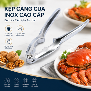 DỤNG CỤ KẸP CÀNG CUA INOX
