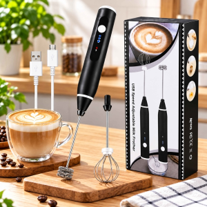 MÁY TẠO BỌT CAFE KIÊM ĐÁNH TRỨNG 3 TỐC ĐỘ (T100)