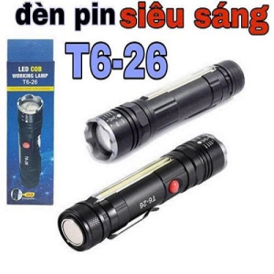 ĐÈN PIN SIÊU SÁNG T6-26