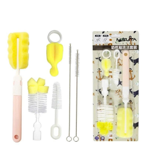 BỘ CỌ RỬA BÌNH SỮA 6 MÓN