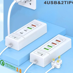 Ổ CẮM 4 CỔNG SẠC ĐA NĂNG 66W