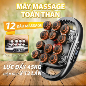 MÁY MASSAGE TOÀN THÂN 12 ĐẦU