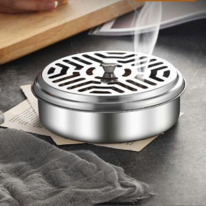 HỘP ĐỰNG NHANG MUỖI INOX (T200)