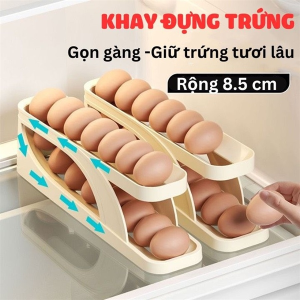 KHAY ĐỰNG TRỨNG TỰ ĐỘNG 2 TẦNG TIỆN LỢI
