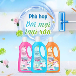 NƯỚC LAU SÀN CLEAN&CLEAN BLUE HÀ THÀNH