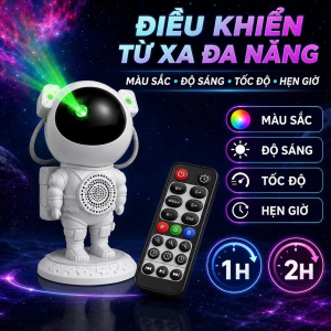 ĐÈN CHIẾU PHI HÀNH GIA V4 CÓ ĐIỀU KHIỂN (T30)
