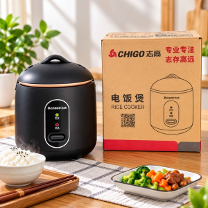 NỒI CƠM ĐIỆN CHIGO MINI 1,2L ĐA NĂNG (T8)