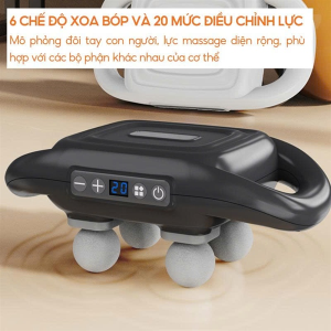MÁY MASSAGE 4 ĐẦU 2 TAY CẦM YCY-1601 (T8)
