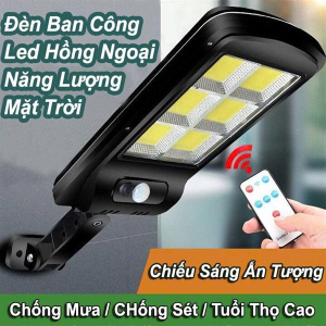 ĐÈN NĂNG LƯỢNG LED 6 BÓNG ĐIỀU KHIỂN