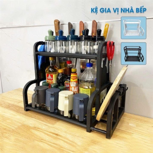 KỆ ĐỰNG GIA VỊ NHÀ BẾP CHỮ B