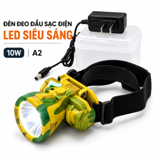 ĐÈN PIN ĐỘI ĐẦU SIÊU SÁNG RẰN RI (T150)