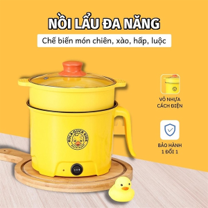 CA NẤU MÌ, NỒI LẨU ĐA NĂNG HÌNH VỊT VÀNG