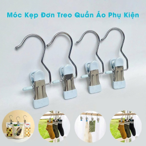 COMBO 10 MÓC KẸP QUẦN ÁO TẤT VỚ TIỆN DỤNG