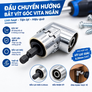 ĐẦU CHUYỂN HƯỚNG BẮT VÍT GÓC VITA NGẮN (T300)