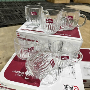 BỘ 6 LY THỦY TINH 230ML CHERRY ZB21A