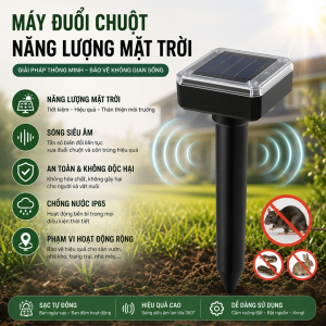MÁY ĐUỔI CHUỘT NĂNG LƯỢNG MẶT TRỜI