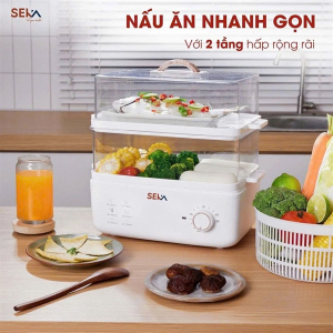 NỒI HẤP ĐIỆN 2 TẦNG 6IN1 SEKA SK6610 CAO CẤP