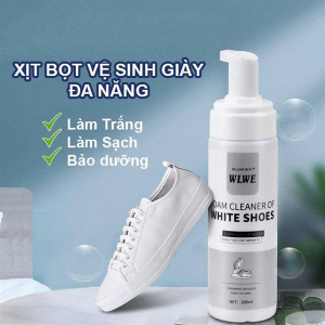 CHAI XỊT BỌT TUYẾT VỆ SINH GIÀY WLWE 200ML