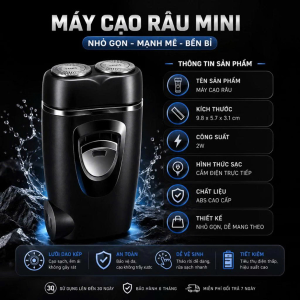 MÁY CẠO RÂU MINI CHARGE FS-189 (T150)
