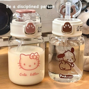 BÌNH NƯỚC GIỮ NHIỆT THIẾT KẾ VUỐT GẤU DỄ THƯƠNG