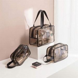 SET 3 TÚI TRONG SUỐT ĐỰNG MỸ PHẨM