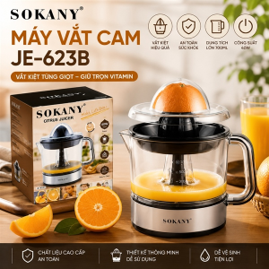 MÁY VẮT CAM SOKANY JE- 623B (T24)