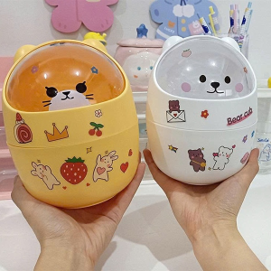 THÙNG RÁC ĐỂ BÀN MINI HÌNH THÚ DỄ THƯƠNG