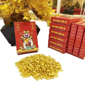 GẠO VÀNG THẦN TÀI PHONG THUỶ HẠT TO