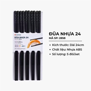 SET 5 ĐÔI ĐŨA NHỰA VIỆT NHẬT CAO CẤP