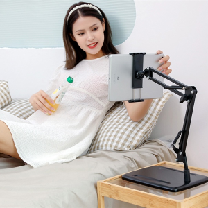 GIÁ ĐỠ KẸP IPAD KHỚP NÂNG XOAY 360 ĐỘ ĐA NĂNG