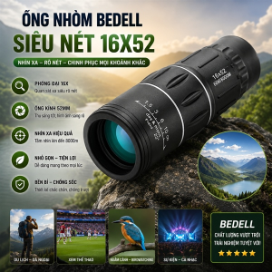 ỐNG NHÒM BEDELL SIÊU NÉT 16X52 (T50)
