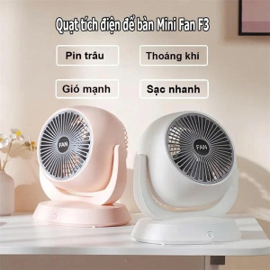 QUẠT TÍCH ĐIỆN ĐỂ BÀN FAN F3 CAO CẤP (T16)