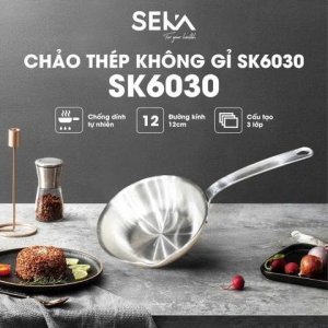 CHẢO LÒNG NÔNG SEKA SK6030 SIZE 12CM