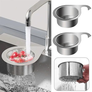 KHAY LỌC RÁC BỒN RỬA CHÉN THIÊN NGA INOX (T500)
