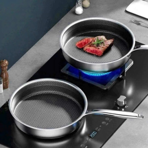 CHẢO CHỐNG DÍNH TỔ ONG 28CM ĐÁY BẰNG (T30)