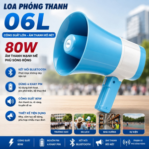 LOA PHÓNG THANH 06L 4 PIN 80W CÓ BLUETOOTH (T30)