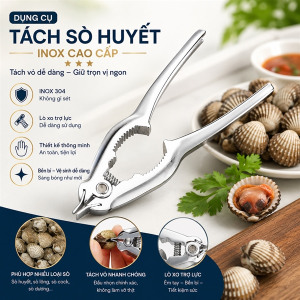 DỤNG CỤ TÁCH SÒ HUYẾT INOX CAO CẤP (T200)