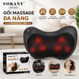 GỐI MASSAGE SOKANY SKN-8028