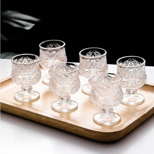 BỘ 6 LY THUỶ TINH PHA LÊ T601 (T30)