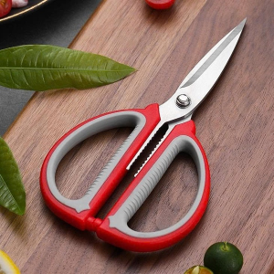 KÉO CẮT LƯỠI INOX 08A MÀU ĐỎ XÁM