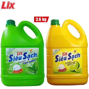 NƯỚC RỬA CHÉN LIX SIÊU SẠCH CAN 3.6KG