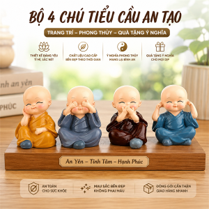 BỘ 4 CHÚ TIỂU CẦU AN (T100)